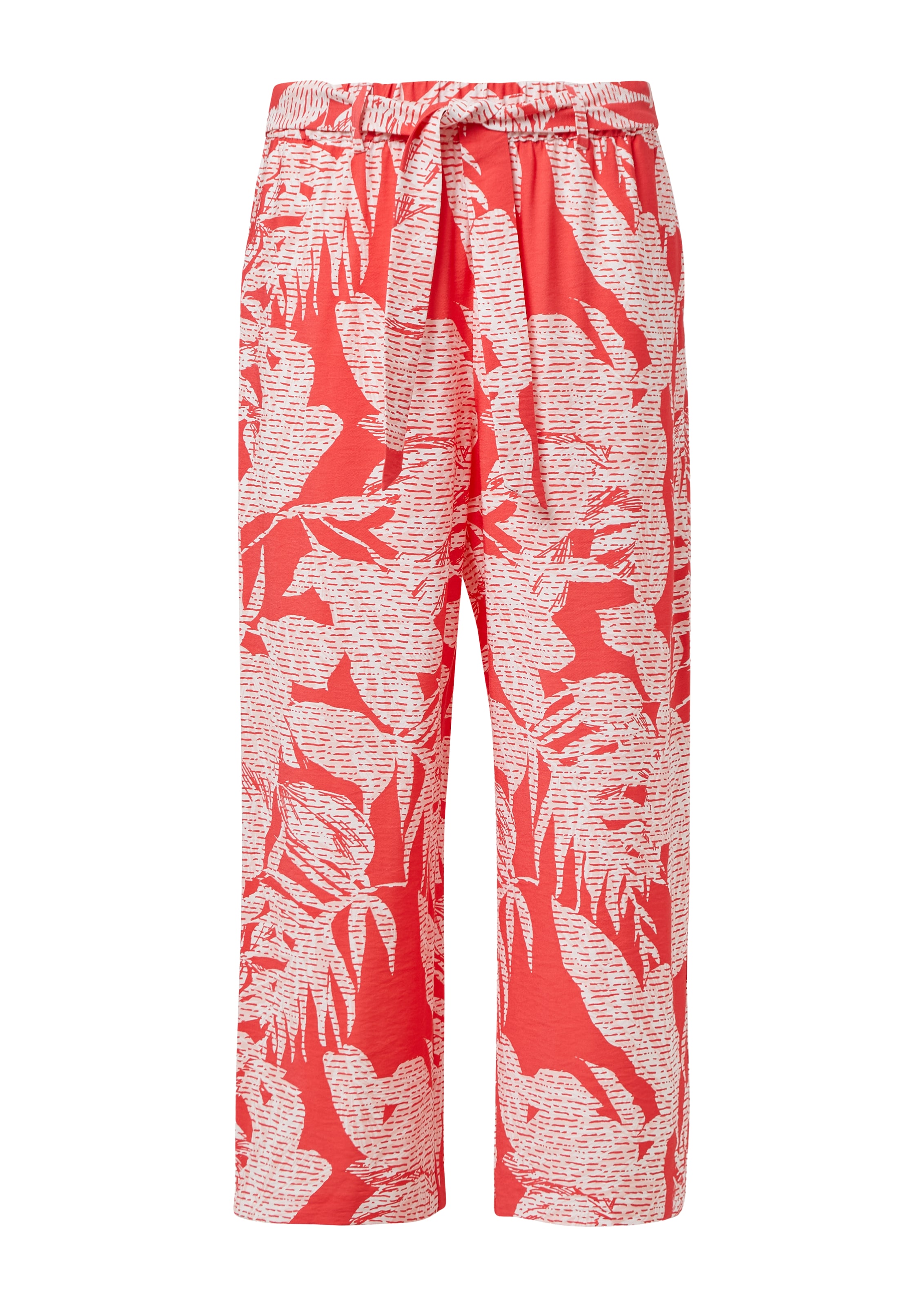 COMMA Hose in altrosa / weiß, Produktansicht