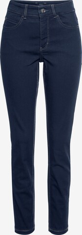 MAC Skinny Jeans in Blue: front