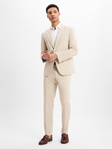 STRELLSON Comfort fit Blazer ' Aidan2 ' in Beige