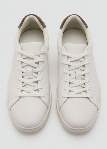 MANGO MAN Sneakers 'Metrolea' in White