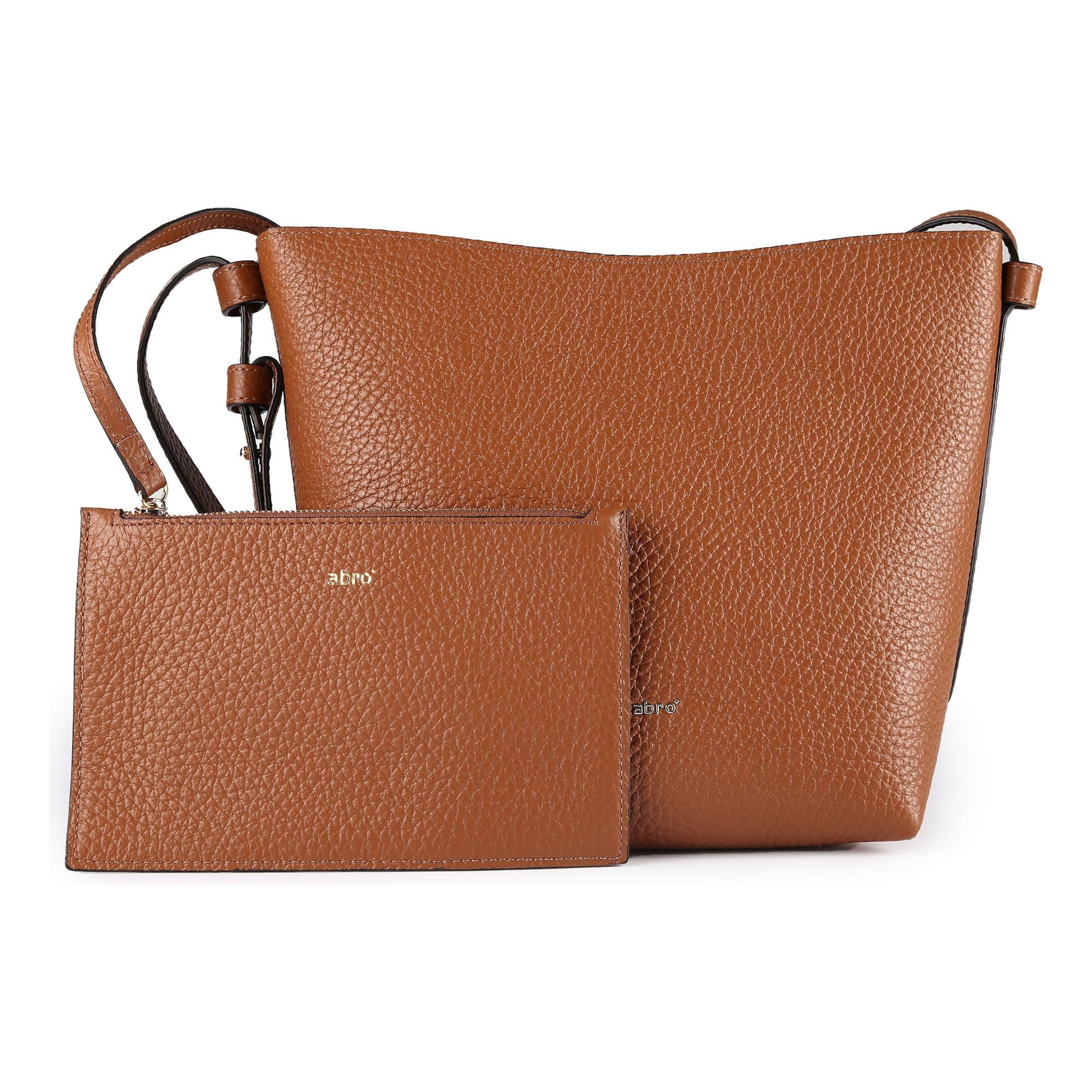 Sac bandoulière 'Cosmo' ABRO en marron