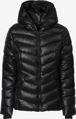 Influencer Přechodná bunda – černá: přední strana