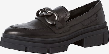 TAMARIS - Sapato Slip-on em preto: frente