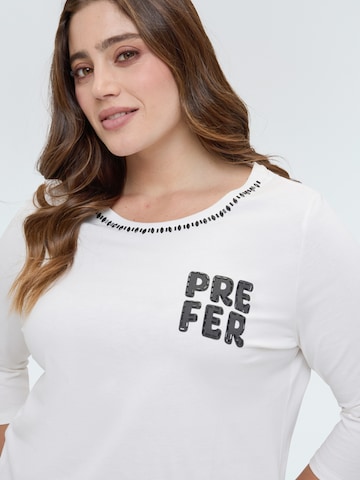 Fiorella Rubino Shirt in Wit