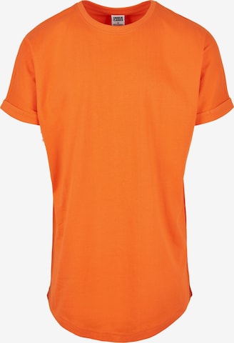 Urban Classics Shirt in Oranje: voorkant