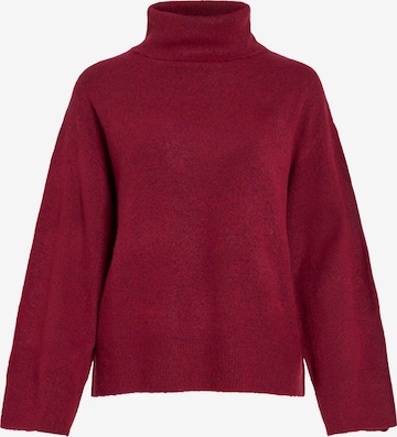 VILA Sweater 'Malina' in Red: front