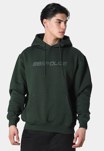 883Police Sweatshirt 'DELUNGRA' in Green: front