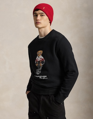 Polo Ralph Lauren Mikina 'SEASONAL FLEECE' - Čierna: predná strana