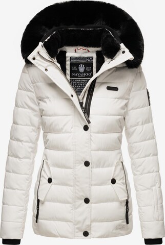 NAVAHOO Winter Jacket 'Milianaa' in White: front