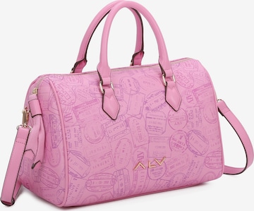 Borsa a mano di ALV By Alviero Martini in rosa: frontale