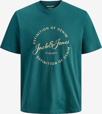 Jack & Jones Plus Shirt in Blue: front
