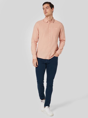 BLEND Regular fit Button Up Shirt in Pink