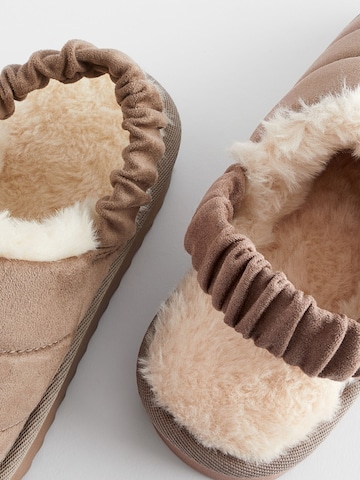 Pantoufle Next en marron