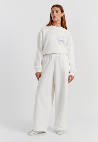 Chinti & Parker - Pierna ancha Pantalón en beige