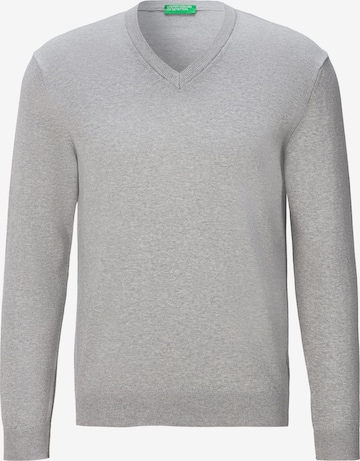 UNITED COLORS OF BENETTON Regular Fit Pullover in Grau: predná strana