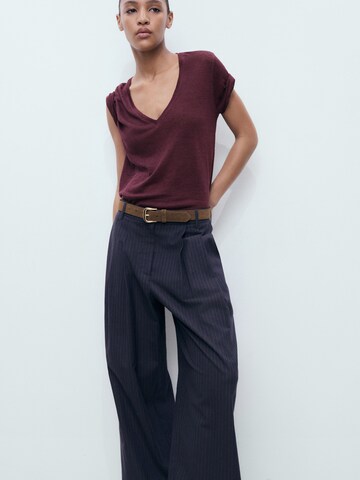 MANGO Shirt 'LINITO' in Red
