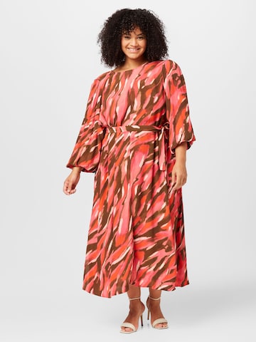 Robe d’été 'Kaiya' Fransa en rose : devant