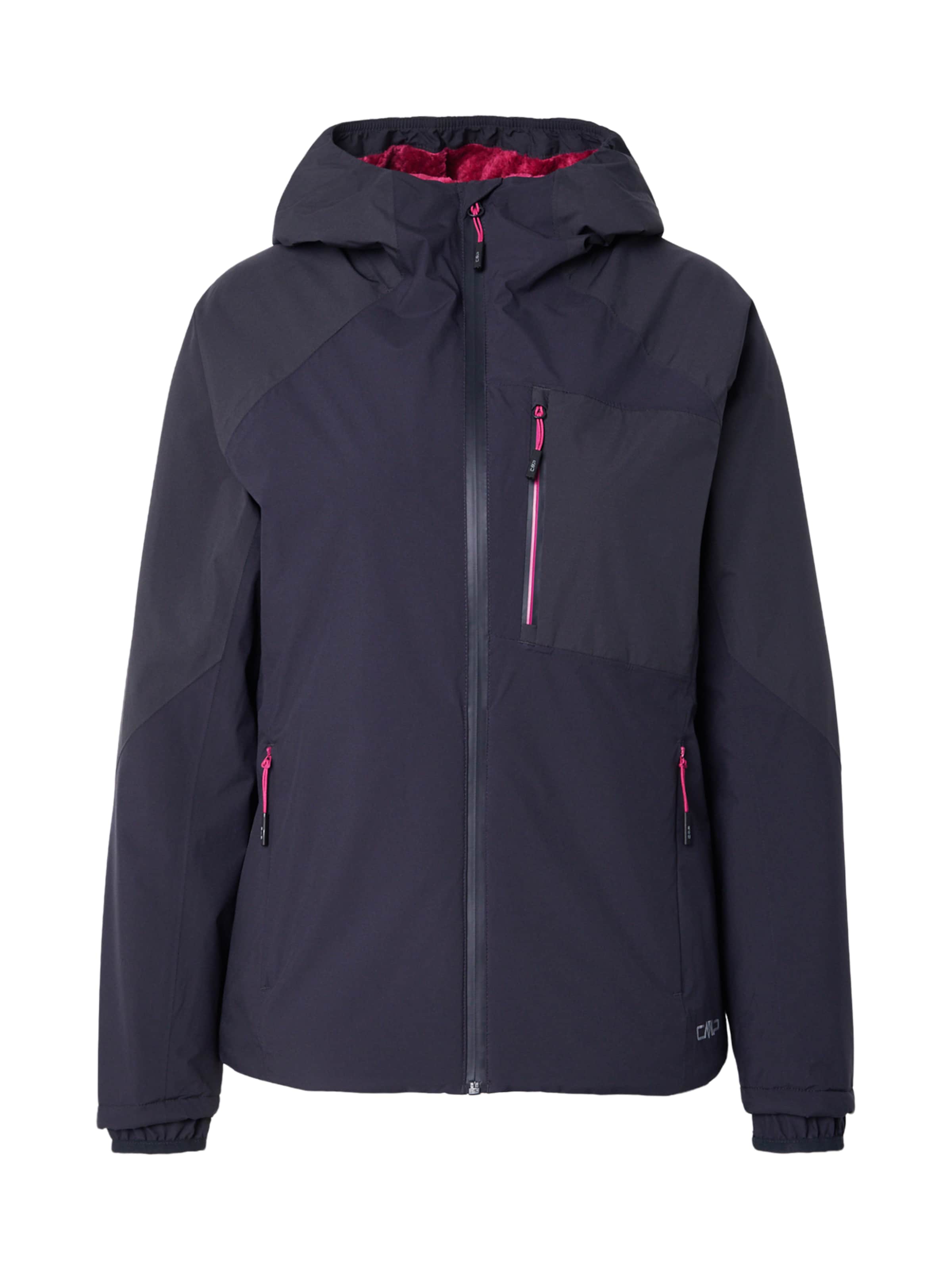 CMP Outdoorjacke in XS in anthrazit, Produktansicht