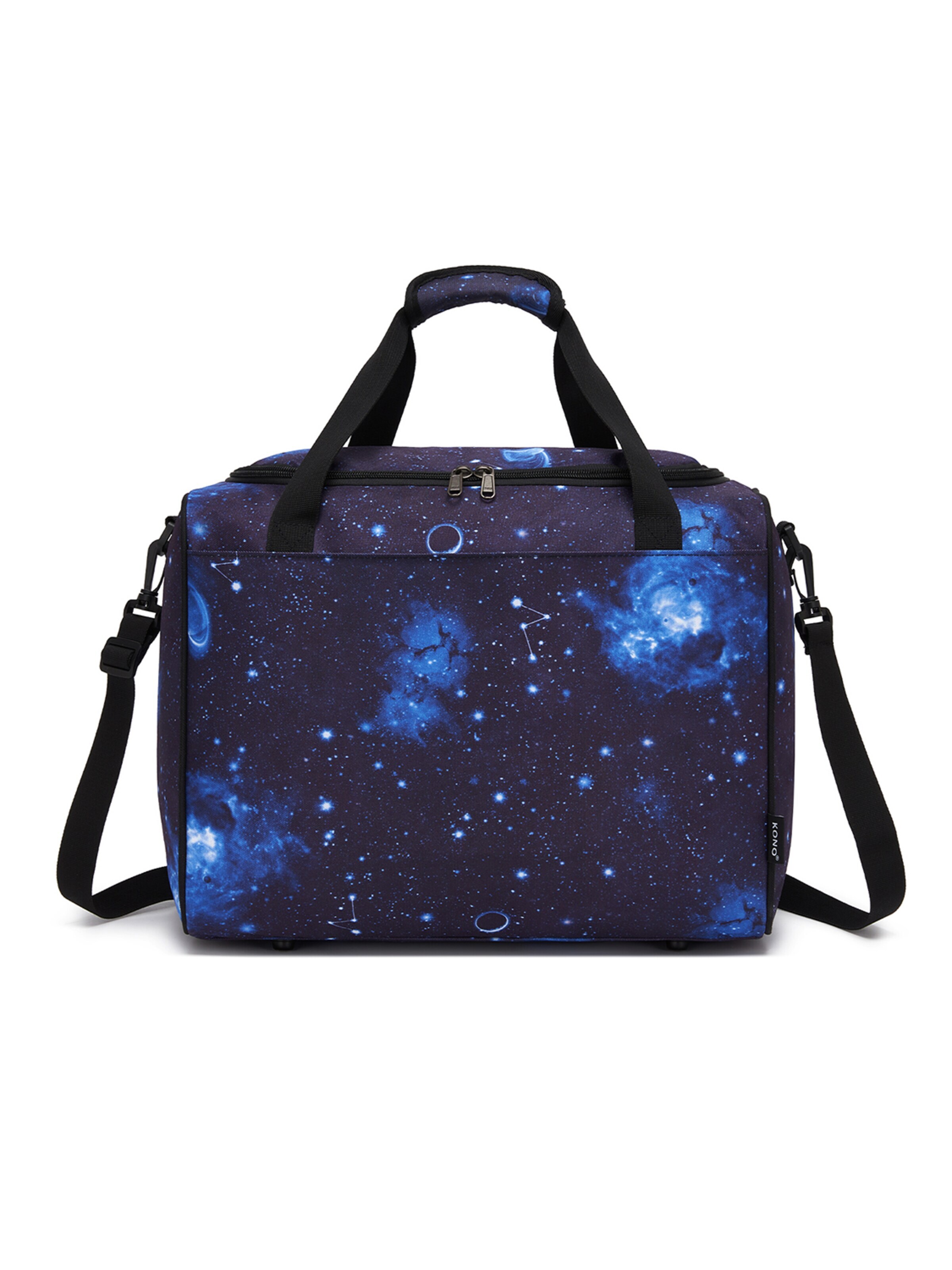 Kono Travel Bag in Blue: front