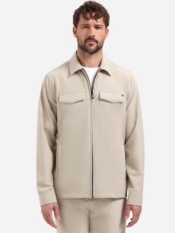 No Excess Přechodná bunda – béžová: přední strana