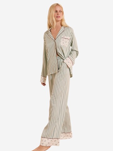 Pantalon de pyjama 'Ceona' ETAM en vert