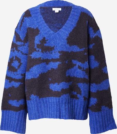 Pullover extra large Warehouse di colore blu notte / blu reale, Visualizzazione prodotti