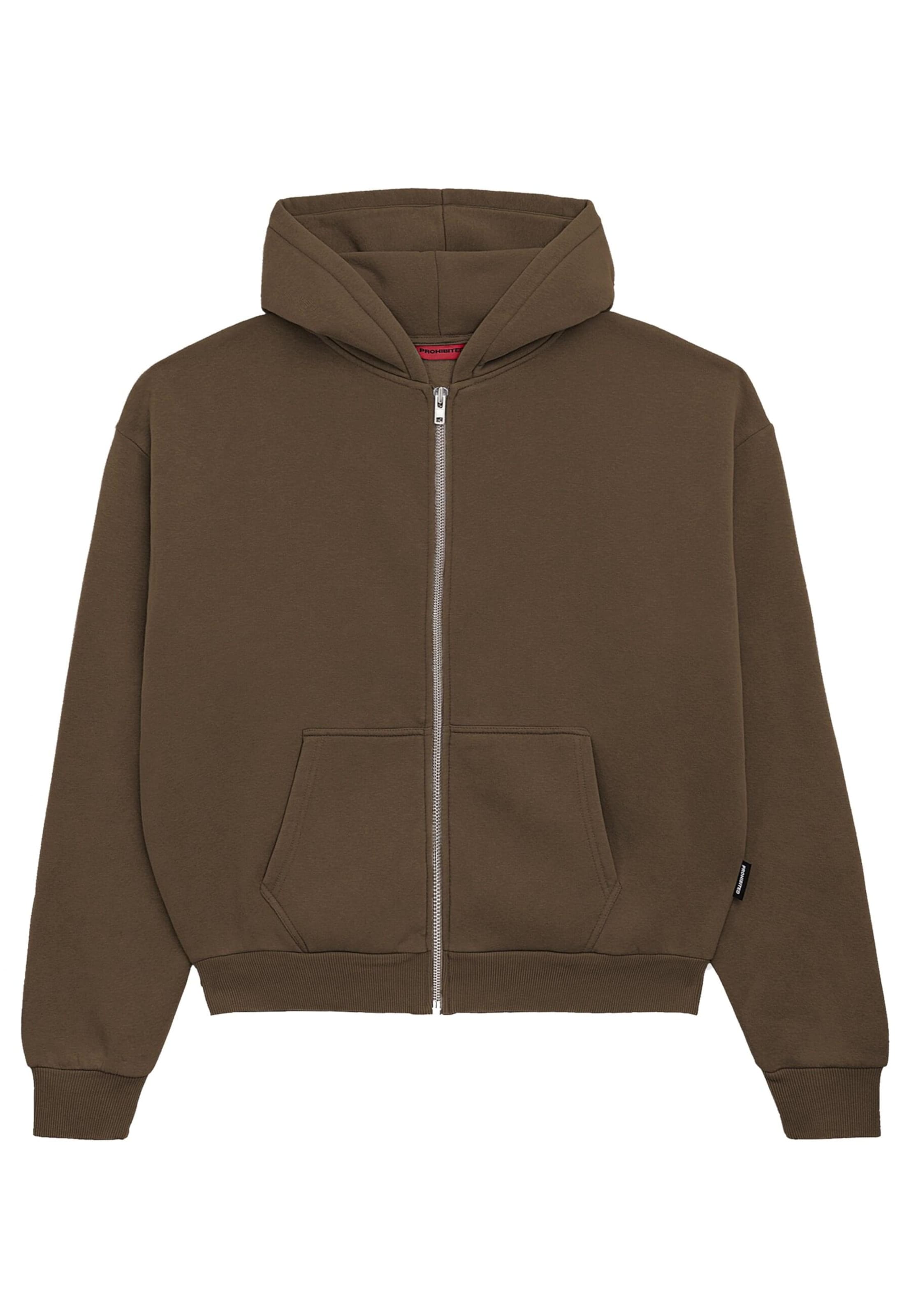 Prohibited Dressipluus, värv pruun: eest vaates