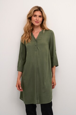 Kaffe Tuniek 'Rilla' in Groen: voorkant