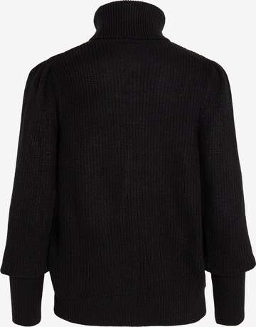 VILA Sweater 'Lou' in Black