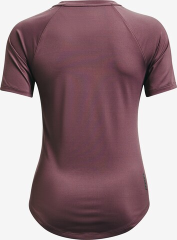 T-shirt fonctionnel 'Rush' UNDER ARMOUR en violet