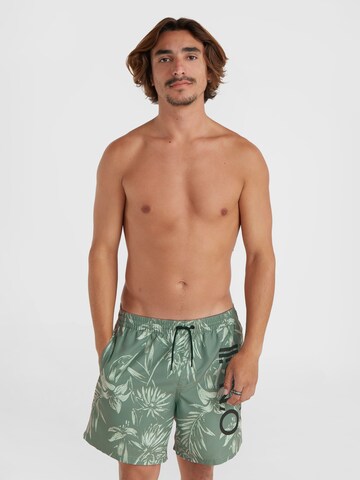 Shorts de bain 'Mix and Match Cali 16' O'NEILL en vert : devant