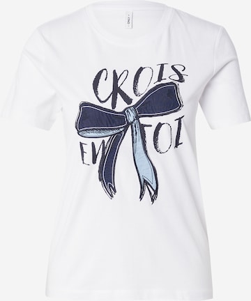 ONLYMajica 'ONLEMMA' - bijela boja: prednji dio