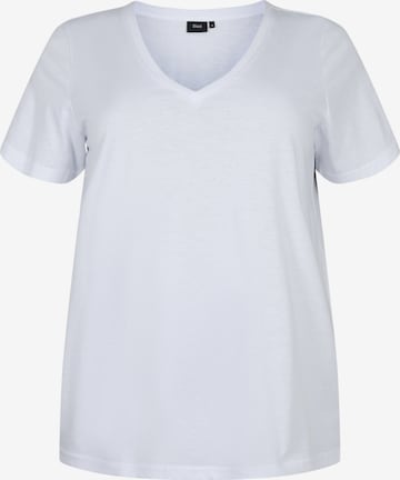 balta Zizzi Marškinėliai 'Mkatja': priekis