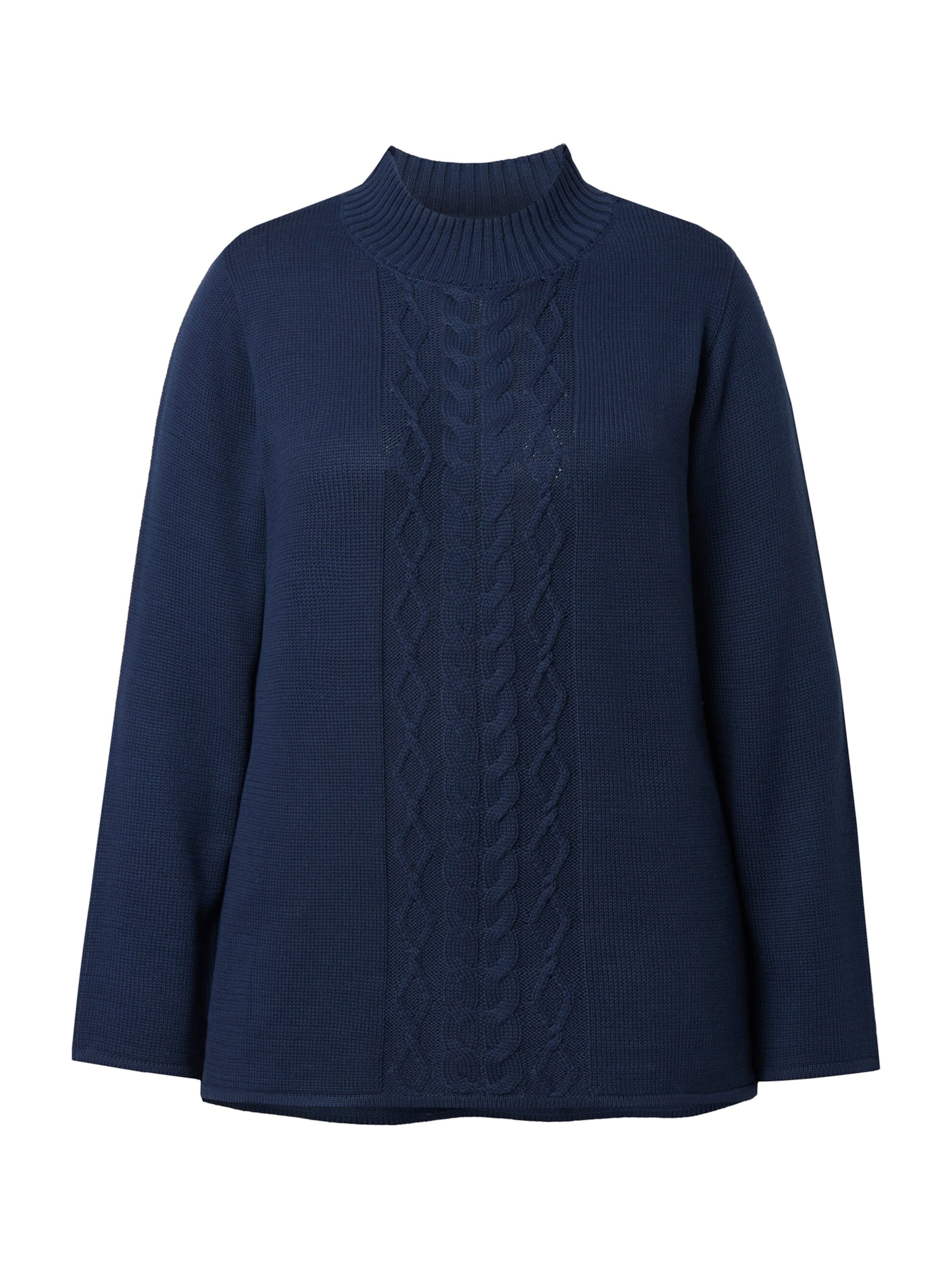 Ulla Popken Tröja i blå: framsida