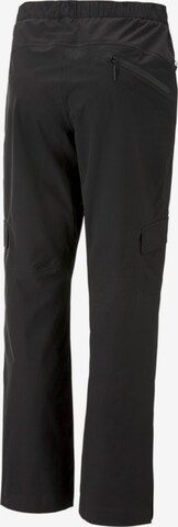 Regular Pantaloni sport de la PUMA pe negru