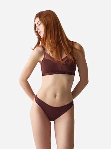 String ' Red Label Pretty Modal ' TRIUMPH en marron : devant