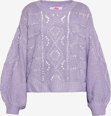 Pull-over MYMO en violet : devant