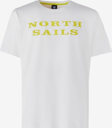 T-Shirt North Sails en blanc : devant