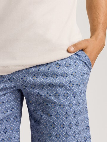 Hanro Pyjama  ' Night & Day ' in Blau