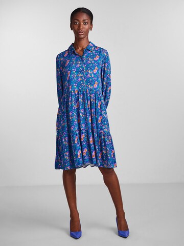 Y.A.S Shirt Dress 'ORCHI' in Blue