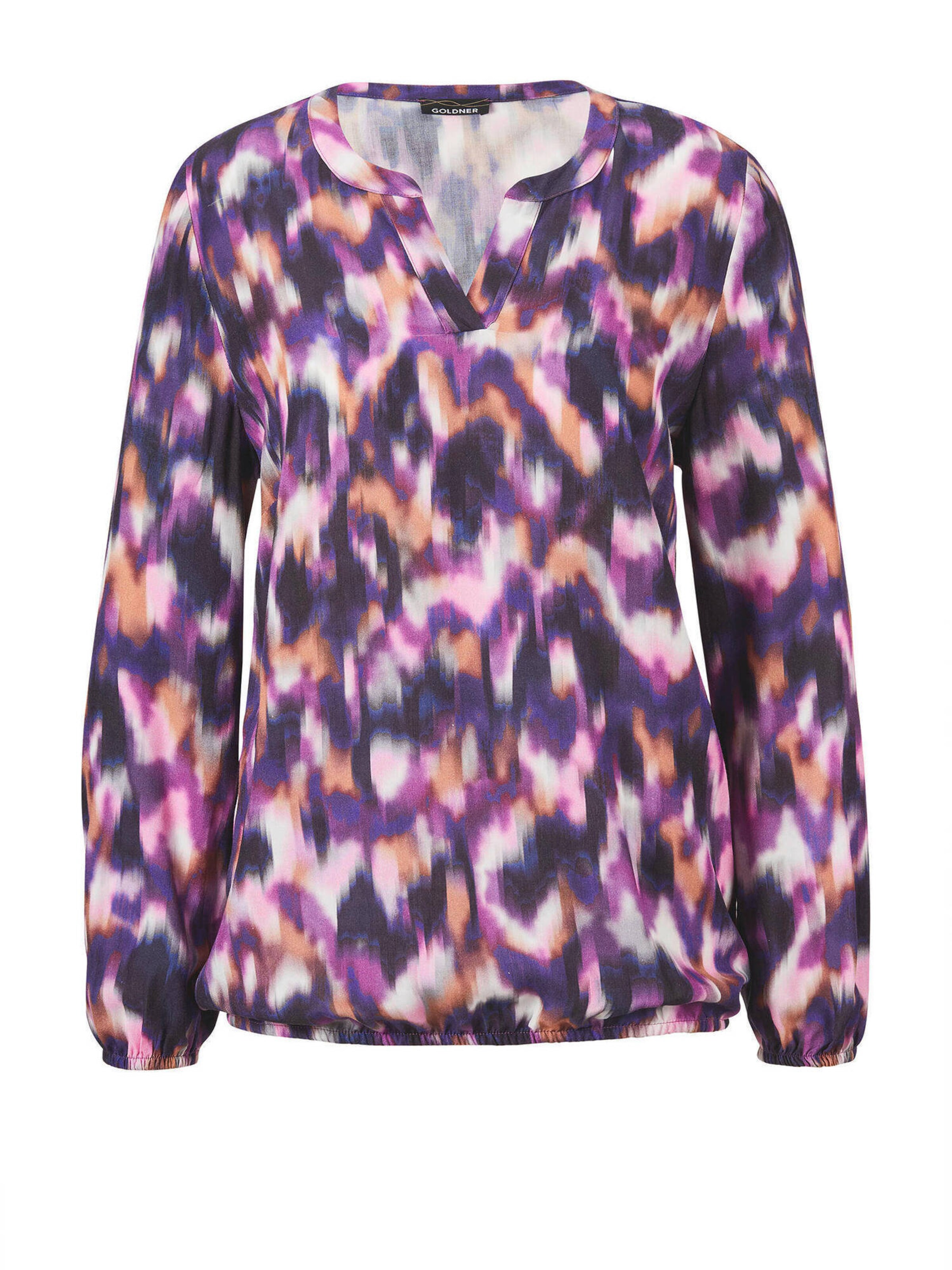 Goldner Blouse in Purple: front