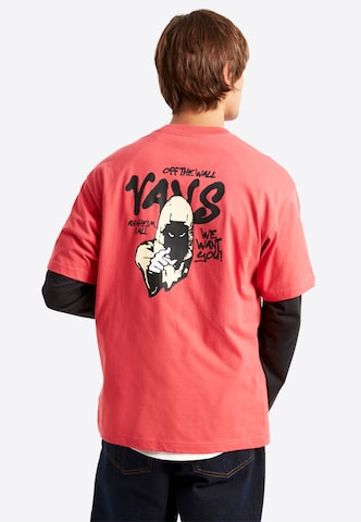 Maglietta di VANS in rosso: frontale