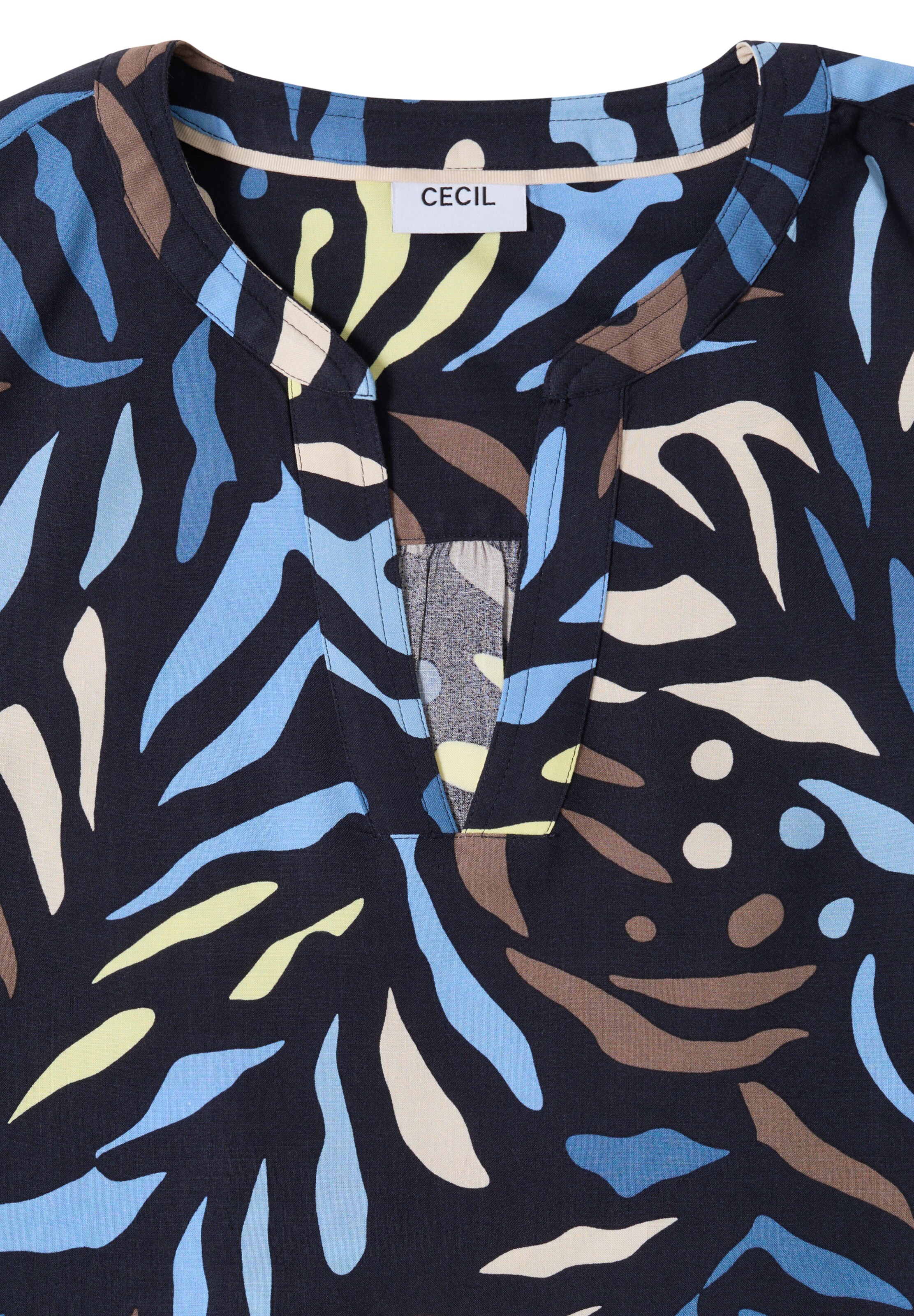 CECIL Bluse in Blau