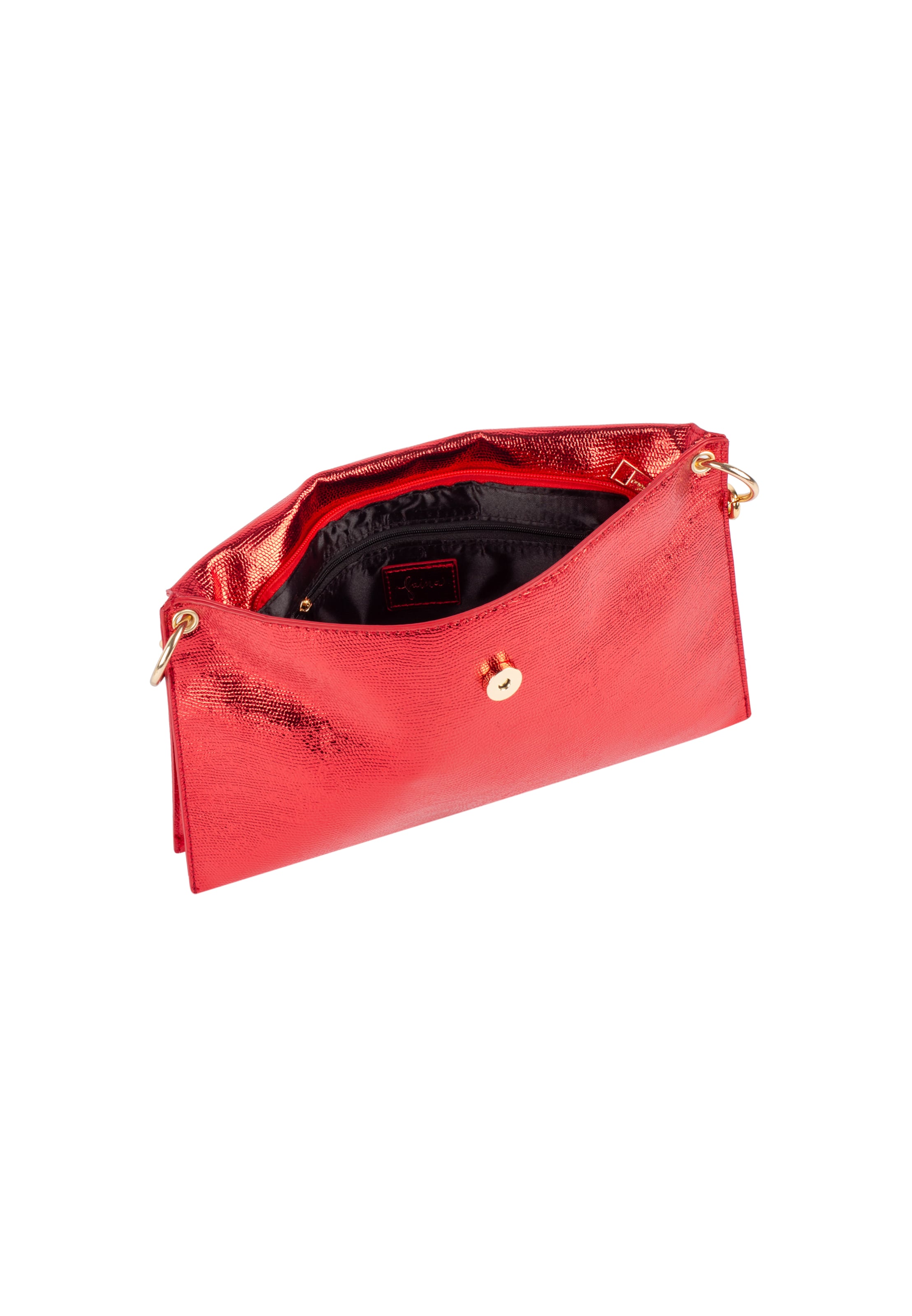 faina Clutch in Red