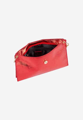 Pochette faina en rouge