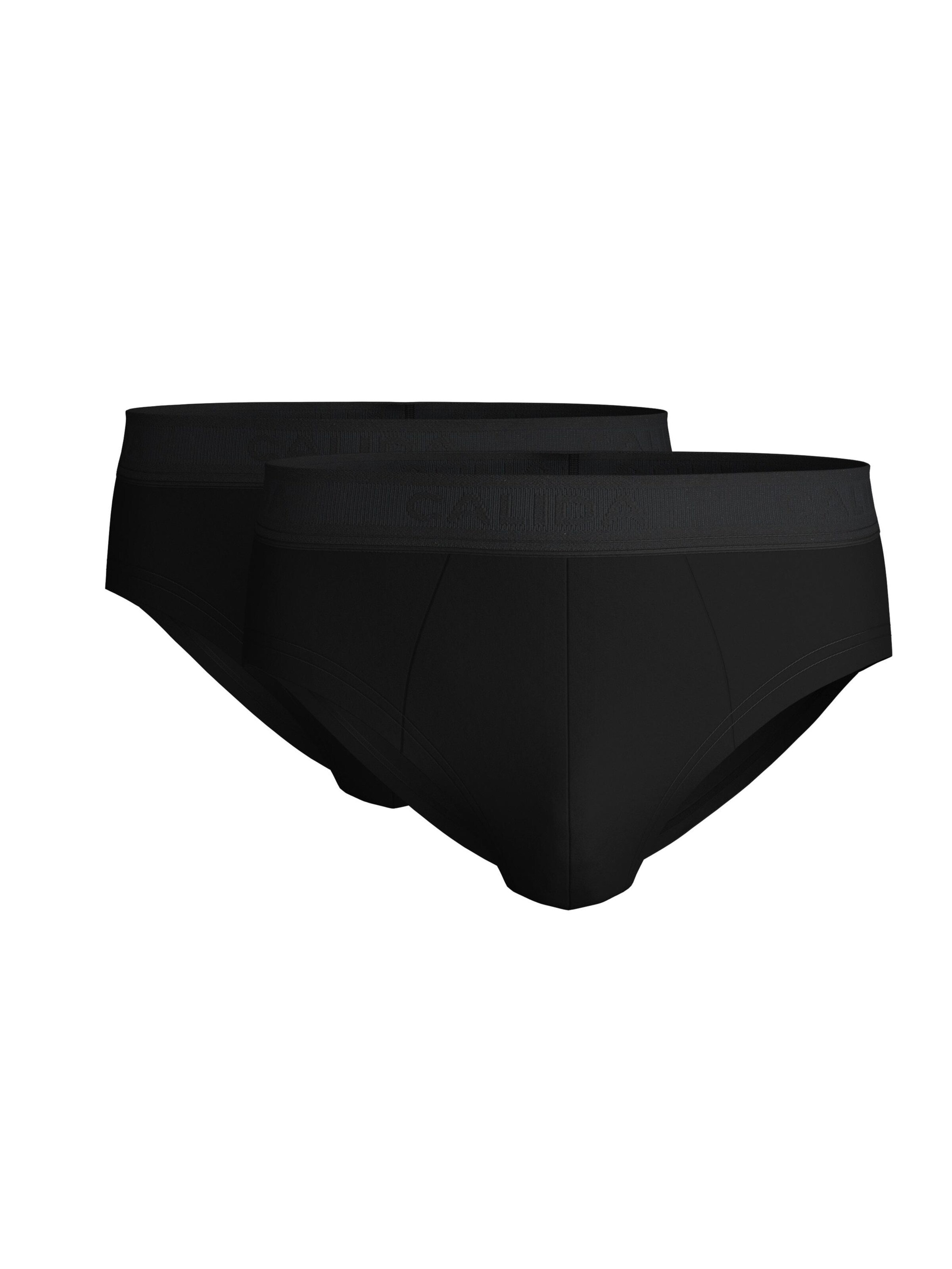 Slip 'Micro Stretch' di CALIDA in nero: frontale