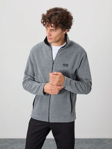 Tommy Life Fleece jacket in Grey