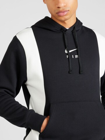 Nike Sportswear Sweatshirt 'AIR' in Black