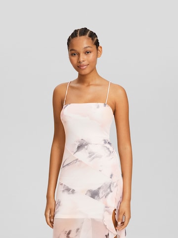 Robe d’été Bershka en rose : devant