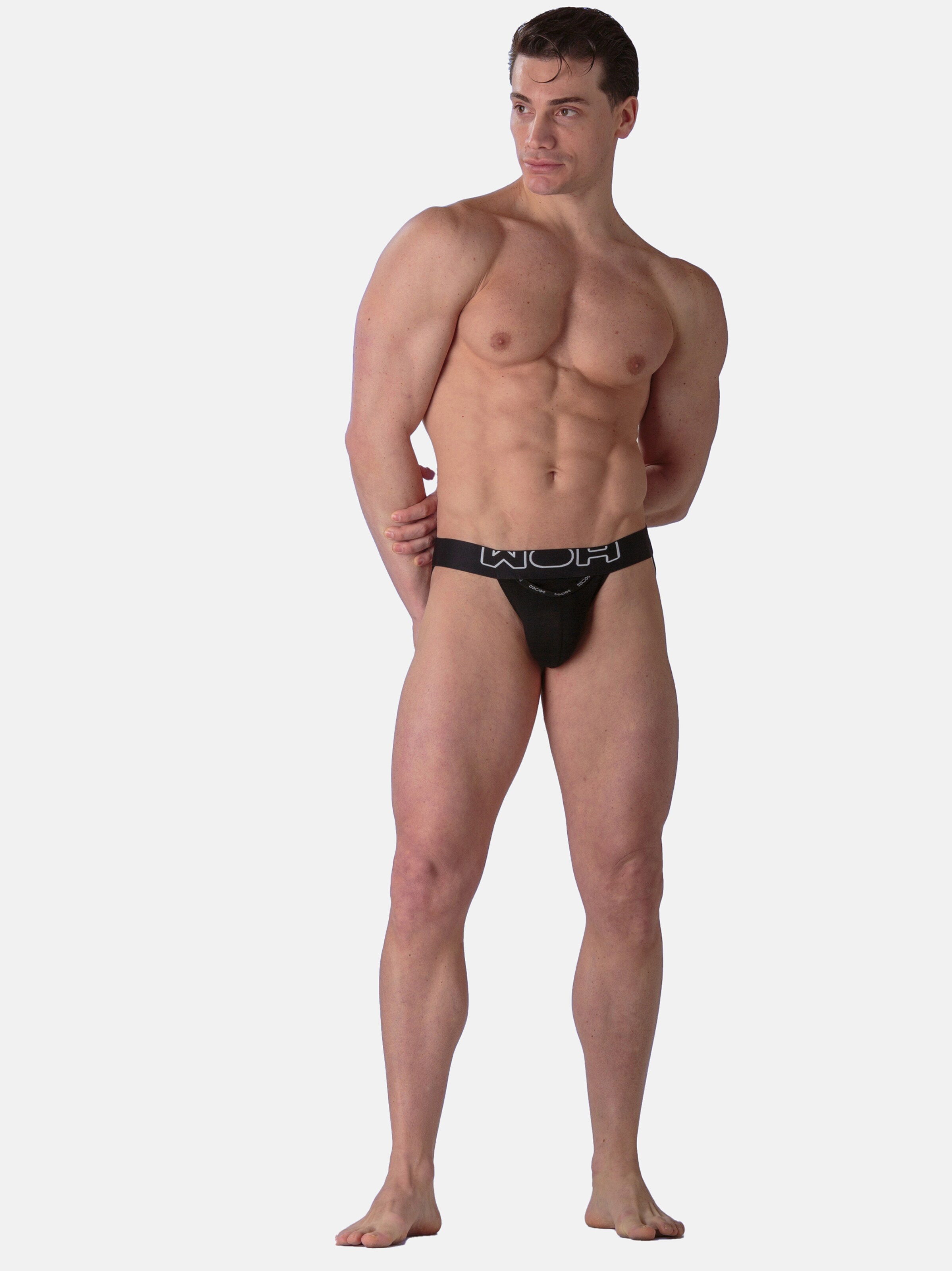 WOH Slip 'Sexy Fun' in Black: front